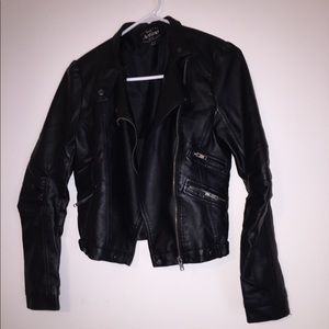 Leather jacket